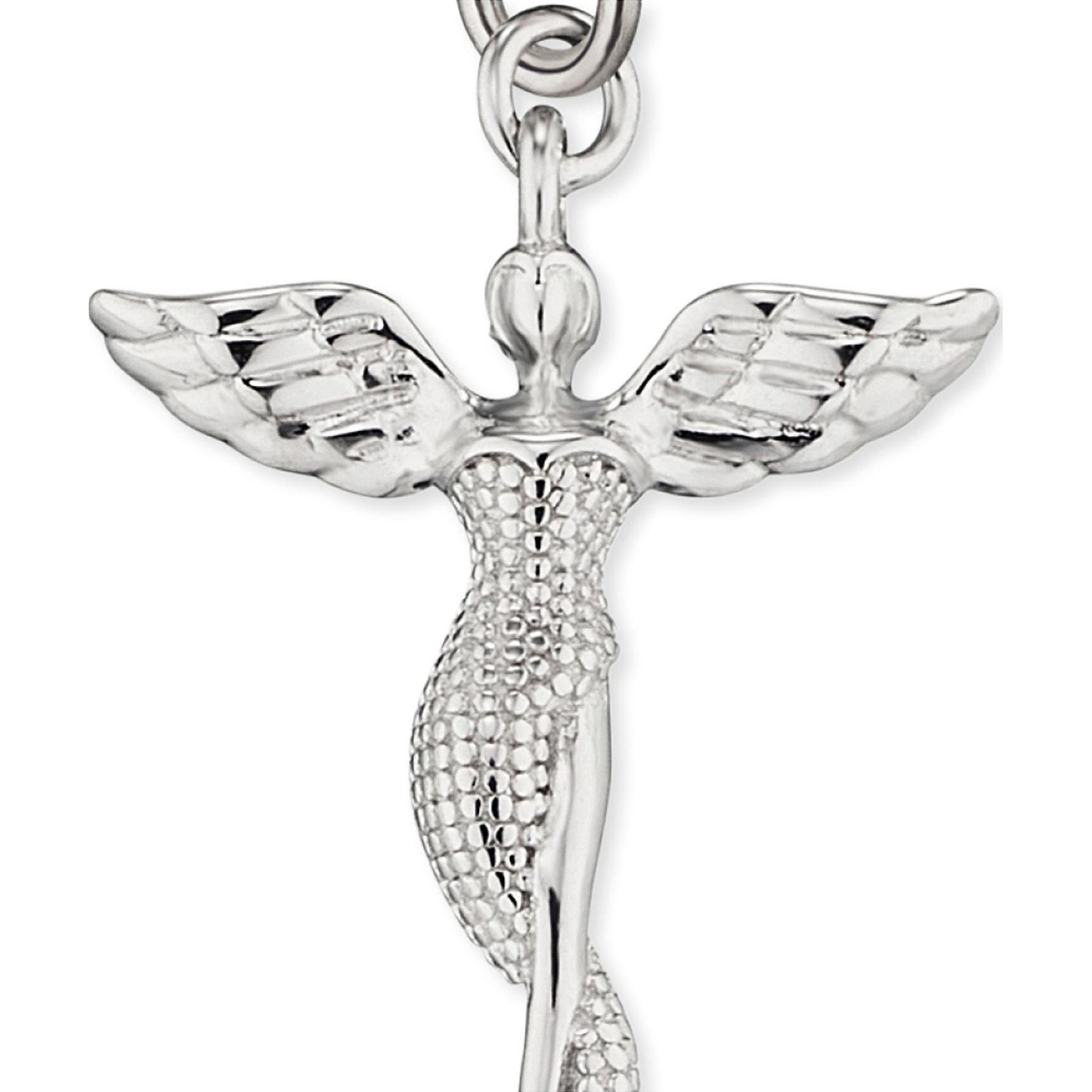 Thumbnail - Engelsrufer, Kettenanhänger, Charm Engel Silber, (925er Silber)