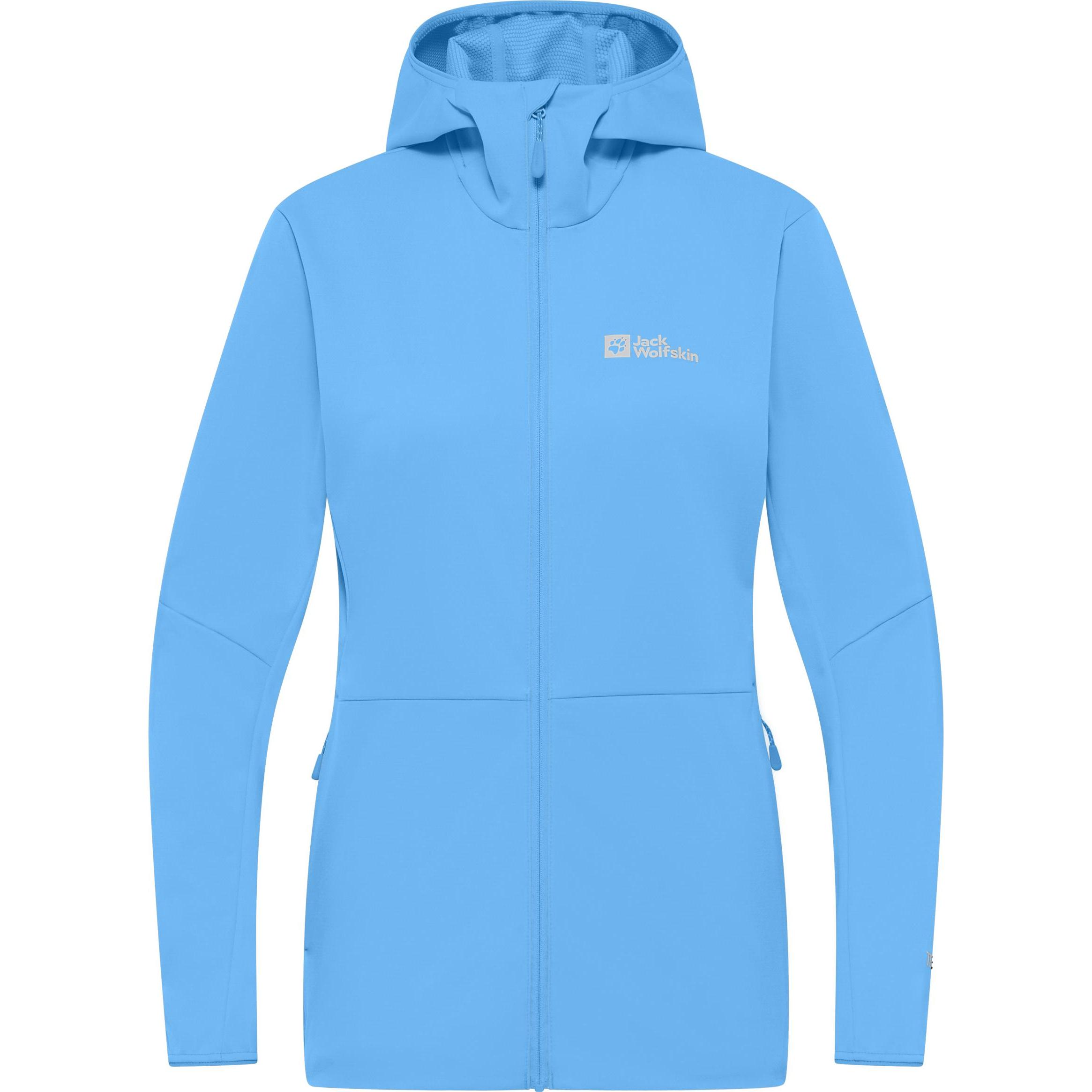 Jack Wolfskin, Damen, Jacke, Feldberg Hoody W (XXL), Blau, XXL