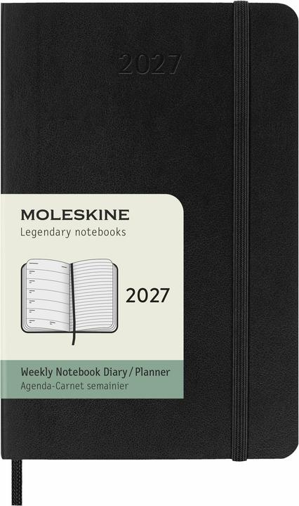 Produktbild Moleskine Taschenagenda Weekly (A6, 1 Woche / 1 Seite)