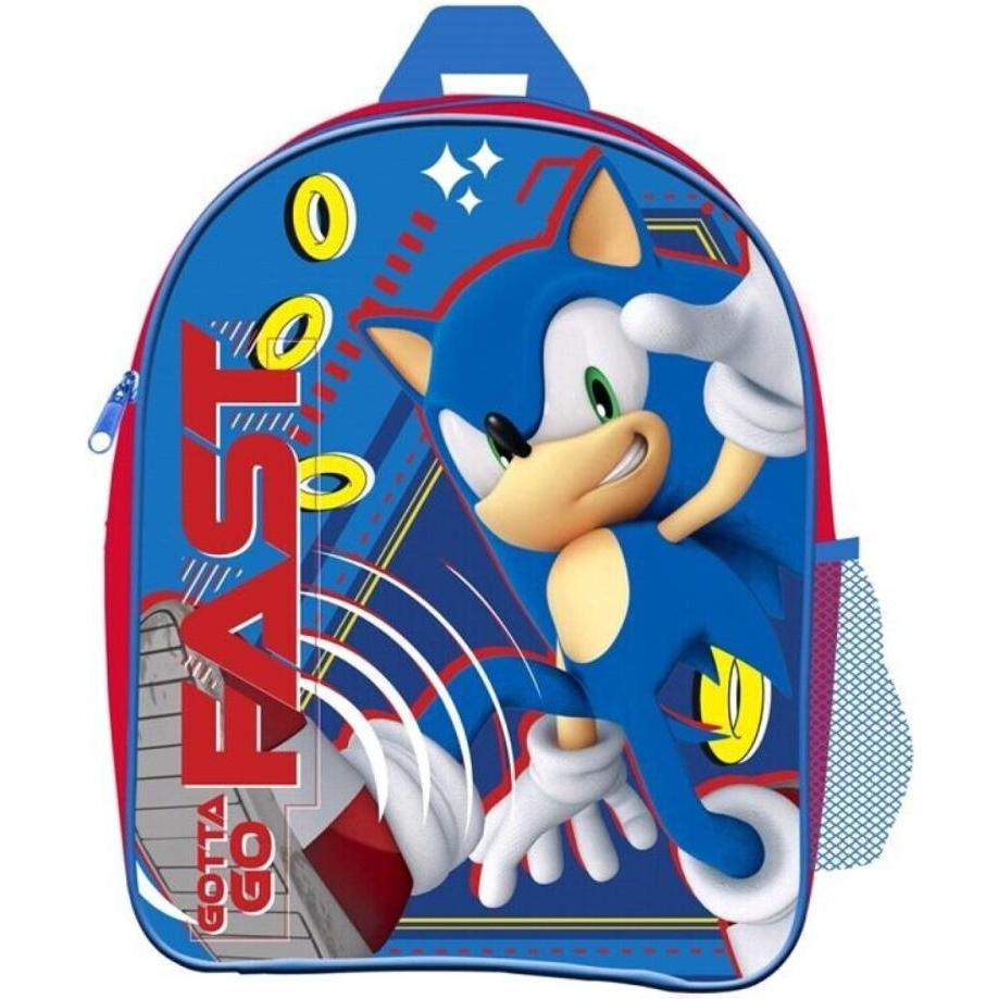 Tinisu, Kindergartentasche, Sonic Rucksack Tasche Schule Ranzen UmhÃ¤ngetasche