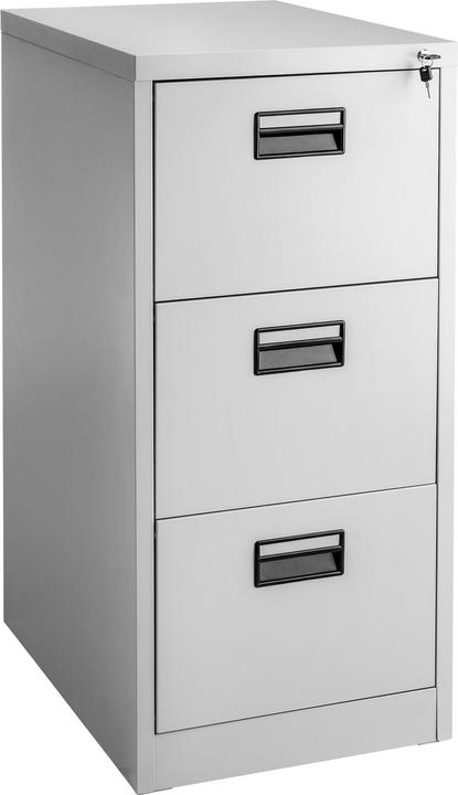 tectake Aktenschrank mit 3 Schubladen