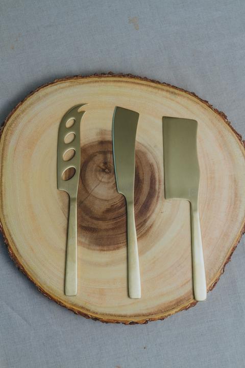 Immagine prodotto Artesa Set di coltelli da formaggio Artesà, Set di tre, in confezione regalo