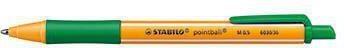 Actual product image STABILO pointball retractable biros (Green, 1 x)
