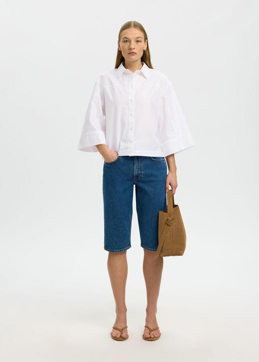 Produktbild Selected Boxy Fit Kurzarmhemd (40)