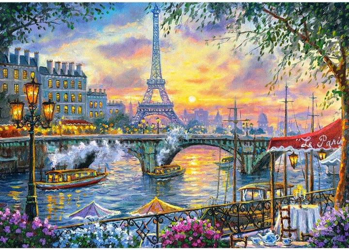 Produktbild Castorland CSB53018 Tea Time in Paris, 500 Teile Puzzle, Bunt (500 Teile)