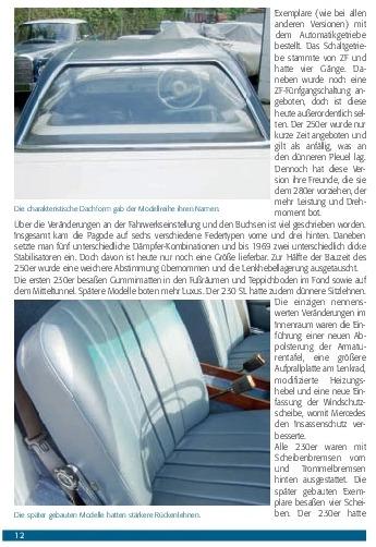 Produktbild Mercedes-Benz Pagode 230, 250 & 280 SL (Deutsch, Chriss Brass, 2008)