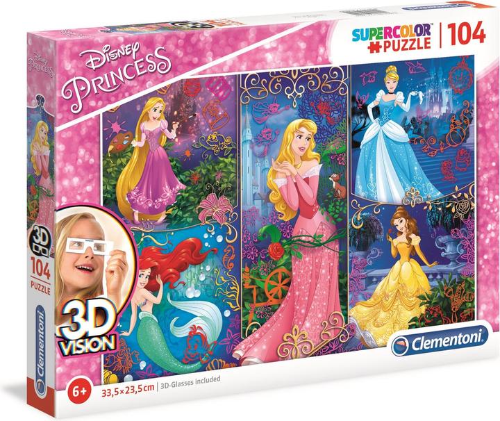 Produktbild Clementoni Disneys Princess (104 Teile)