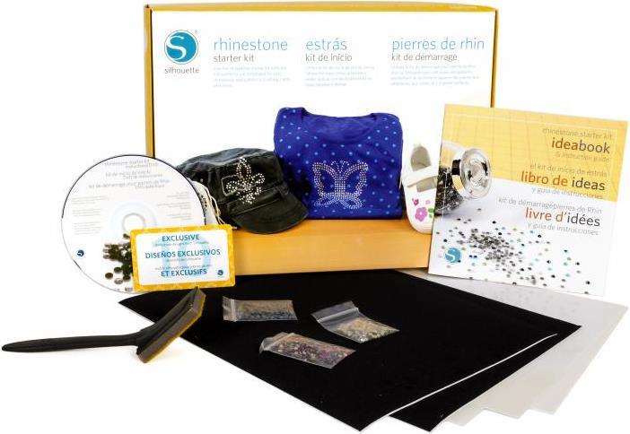 Produktbild Silhouette Starterpaket Strass