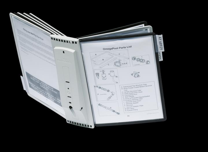 Durable Sherpa Wall 10 Beeldschermsysteem