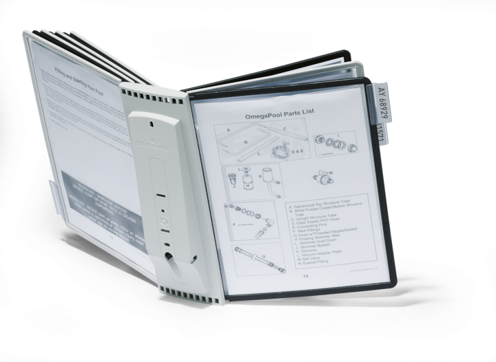 Productafbeelding Durable Sherpa Wall 10 Beeldschermsysteem