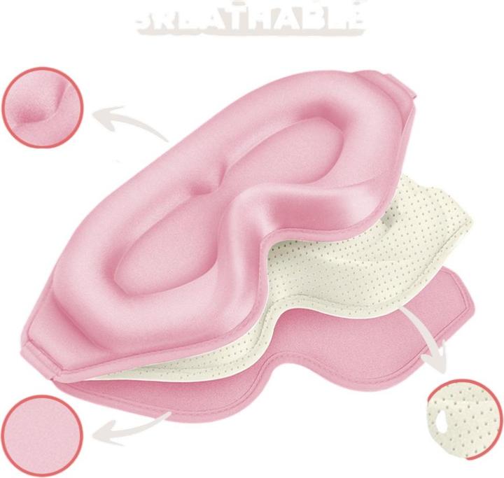 Actual product image FlyHugz Premium Sleep Mask (Sleeping mask)