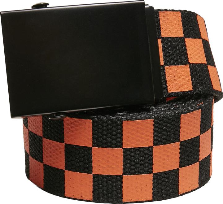 Produktbild Urban Classics Check And Solid Canvas Belt 2-Pack (S, M)