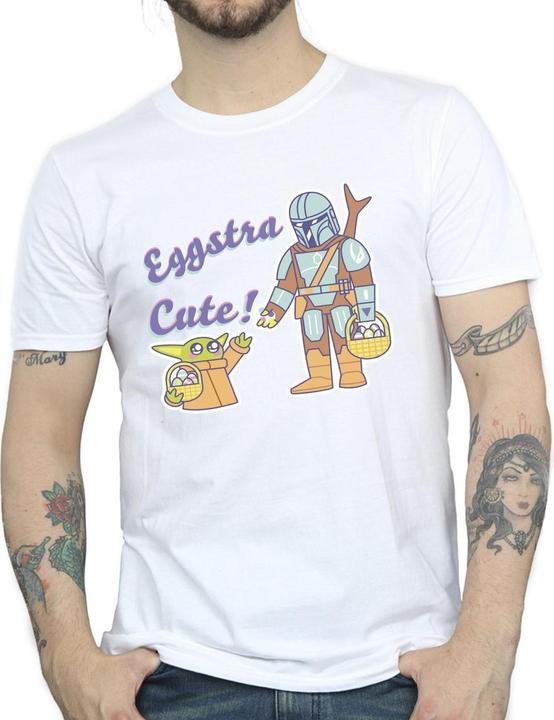 Produktbild Star Wars The Mandalorian Eggstra Cute Grogu TShirt (4XL)