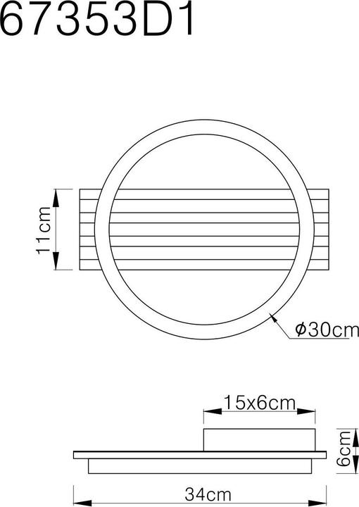 Produktbild Globo Tisha (1250 lm)