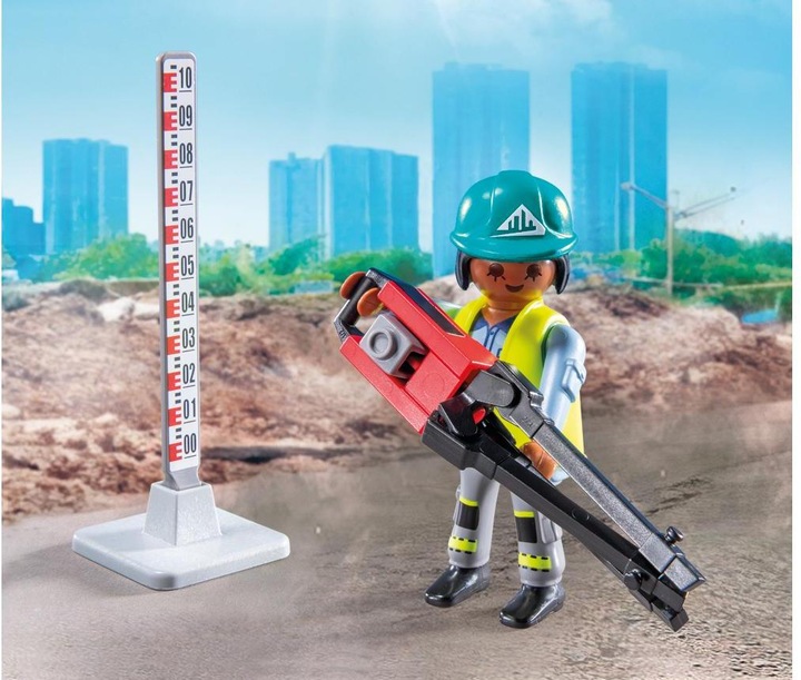 Immagine prodotto Playmobil Cantiere stradale (71751, Playmobil Eroi d'azione)
