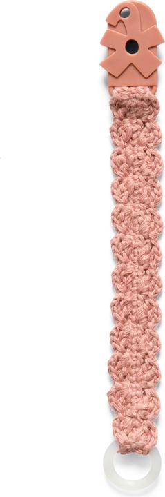 Image du produit Sebra Crochet pacifier clip, blossom pink (6 x)