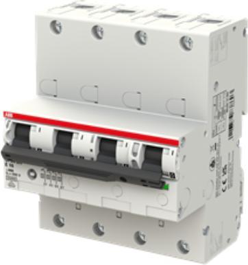 Produktbild ABB Haupleitungsschutzschalter 63A K 25kA 4P S754DR-K6