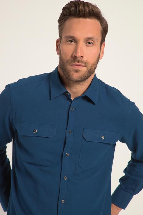 Produktbild JP1880 Flanellhemd, Langarm, Kentkragen, Modern Fit (3XL)