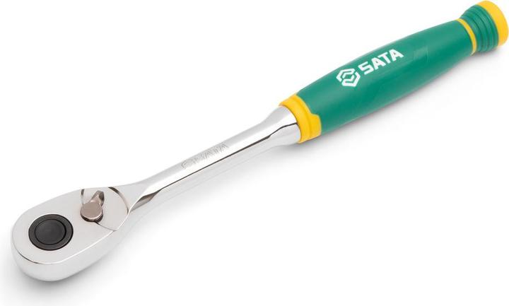 SATA 3/8" reversible ratchet with comfort grip, 72 teeth