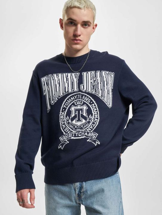 Image du produit Tommy Hilfiger Tommy Jeans Relaxed Varsity Jacquard Knit Sweater - 88647 (M)