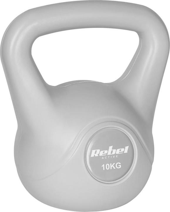Rebel ACTIVE KETTLEBELL BITUMICZNY 10 KG RBA-2322G-10 SZARY