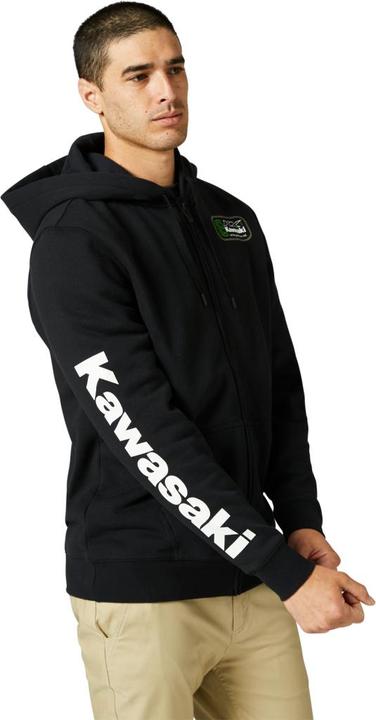 Actual product image Fox Hoody 22 Kawi Zip Blk S (S)