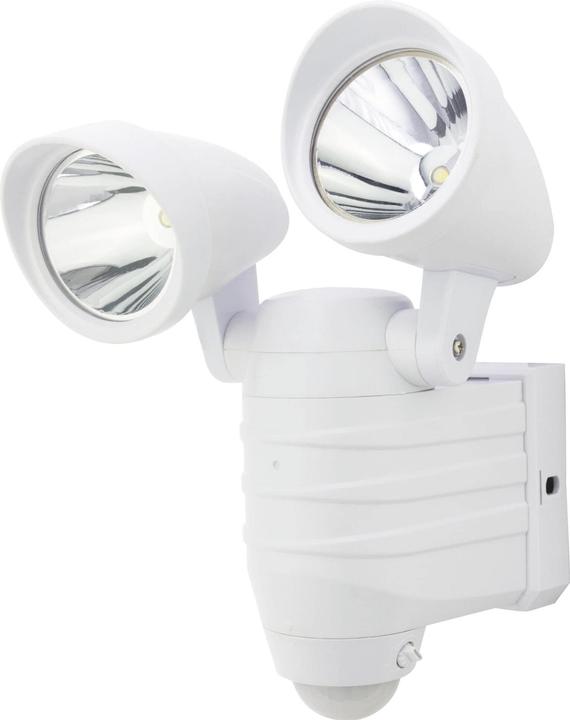 Actual product image REV LED double spotlight with motion sensor + wall bracket ws