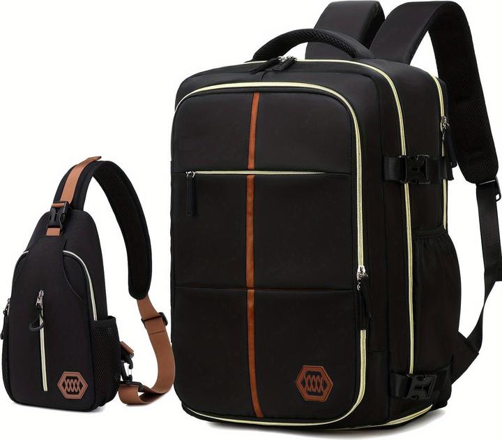Immagine prodotto Only-Bags.Store Zaino da viaggio multifunzionale, zaino per computer portatile con approvazione della compagnia