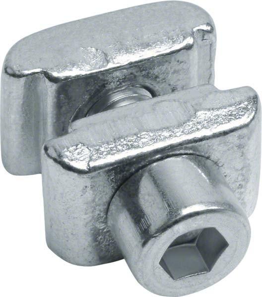 Actual product image Hager TEH KTSCS21 Connector for C-profile rail trunking support system on both sides 21x21 10pcs.