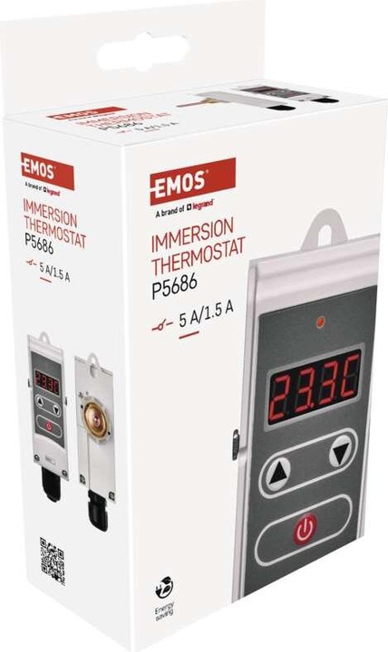 Actual product image Emos Thermostat with thermowell P5686