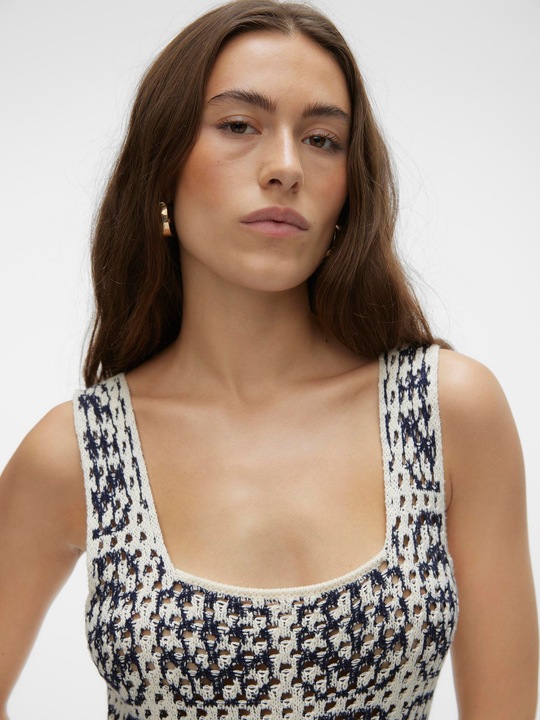 Produktbild Vero Moda VMMYKONOS Kurzes Kleid Strickkleid (M)
