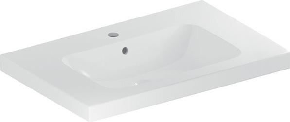 Produktbild Geberit Waschtisch iCon Light mit Ablageflche 75 cm wei 501839001 (480 mm, 750 mm)