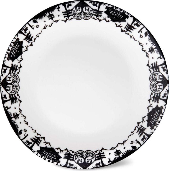 Actual product image Cucina & Tavola Plate silhouette