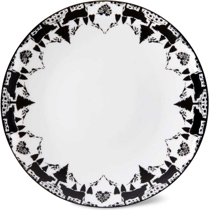 Actual product image Cucina & Tavola Plate silhouette