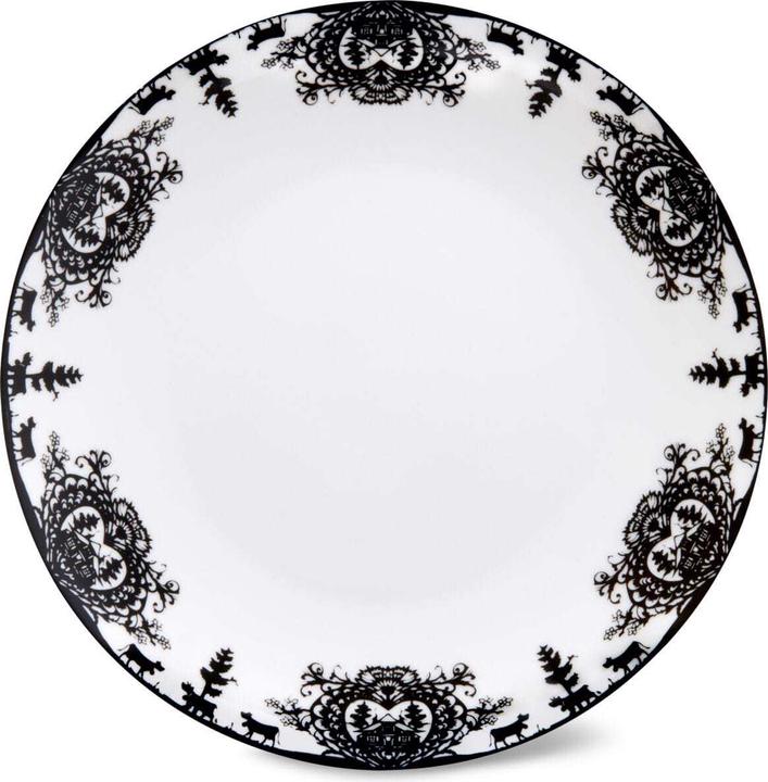 Actual product image Cucina & Tavola Plate silhouette