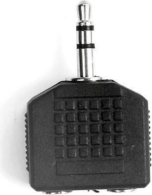 Image du produit Ekon Jack diviseur 3,5 mm 1 mâle - 2 femelles (Séparateur audio)