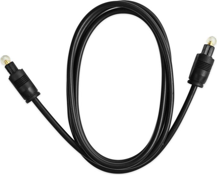 Actual product image Ekon Toslink cable with fibre-optic connectors (1 m, TOSLINK)