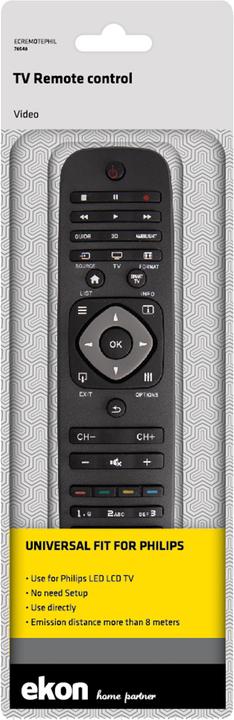 Immagine prodotto Ekon Telecomando per Philips (Telecomando specifico per il dispositivo)