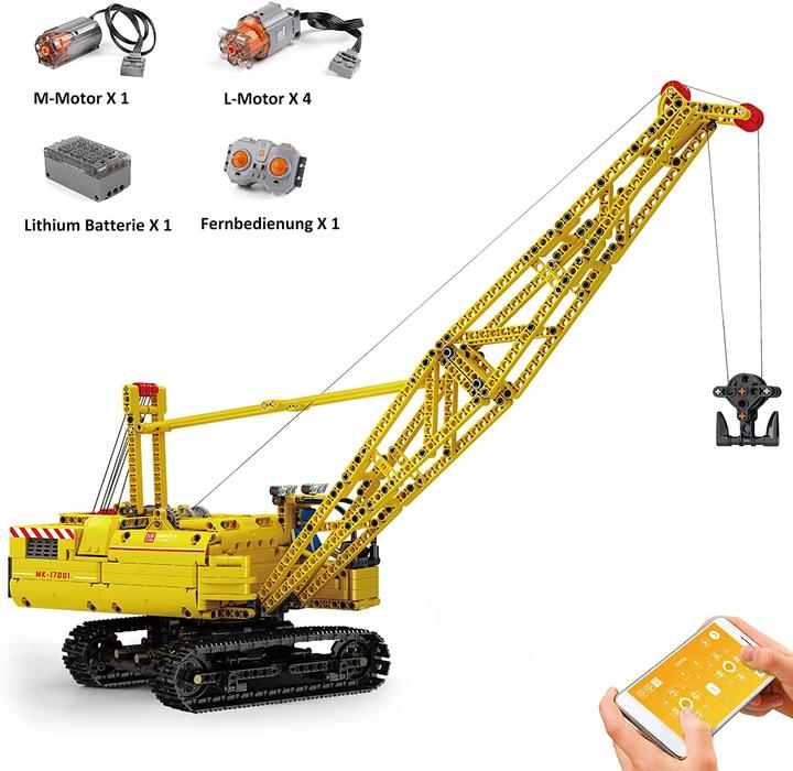 Produktbild Mould King Raupenkran