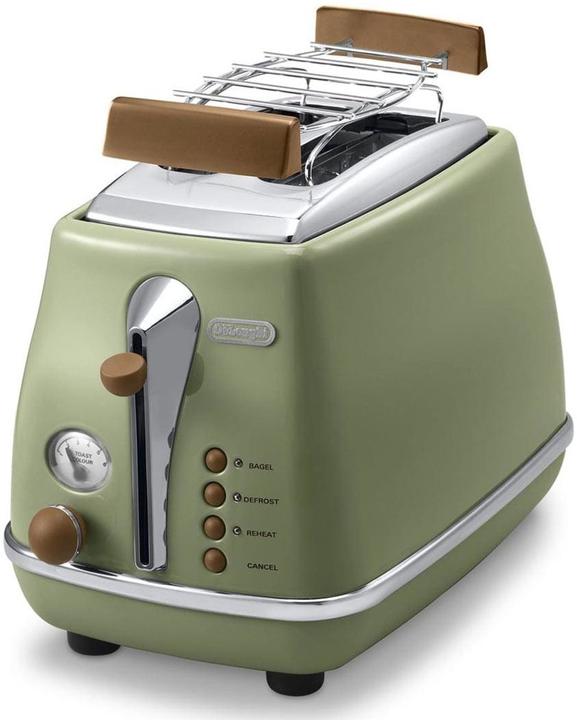 Actual product image De'Longhi Broodrooster Icona Vintage CTOV 2103.GR - Groen