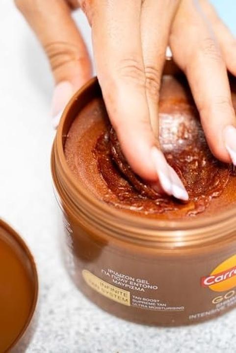 Actual product image Carroten Gold Shimmer Tanning Gel 150 ml (Self tanning cream, 150 ml)
