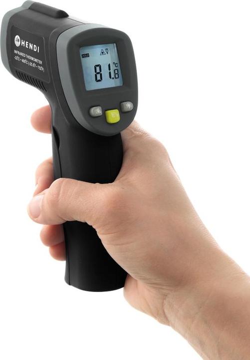 Actual product image Hendi Infrared thermometer laser pointer -32°C to 400 °C