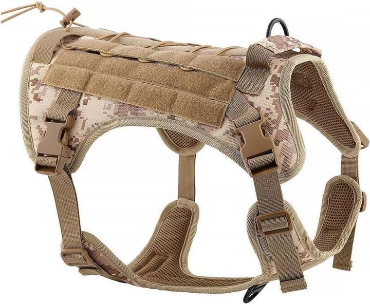 amiplay Consumer electronics OEM Dog harness TACTICAL size XL brown (XL, Dog)