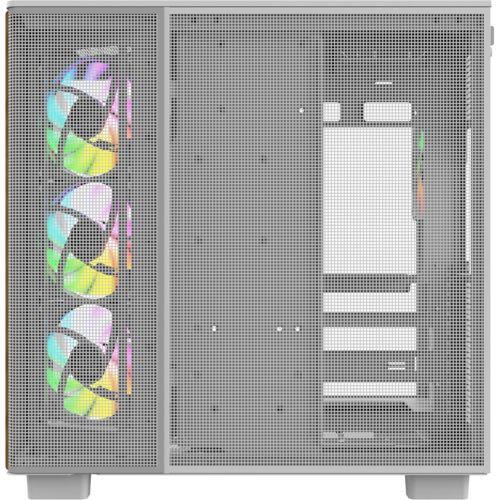 Actual product image Thermaltake Geh View 380 XL WS Midi Tower "ARGB Snow" White retail (ATX, mATX, Mini-ITX)