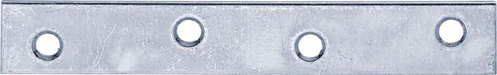 Immagine prodotto GAH Connettore piatto Lunghezza 60 mm Larghezza 14 mm Spessore 1,75 mm Acciaio zincato sendzimir Numero (Connettori piatti, 1 pz.)