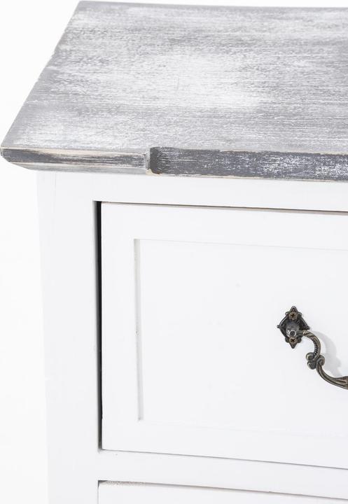 Image du produit CLP Commode Parana, blanc (38 x 27.50 x 93.50 cm)