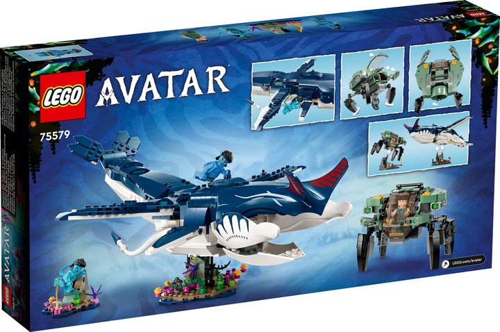 Immagine prodotto LEGO Payakan il Tulkun e il vestito di granchio (75579, Avatar LEGO)