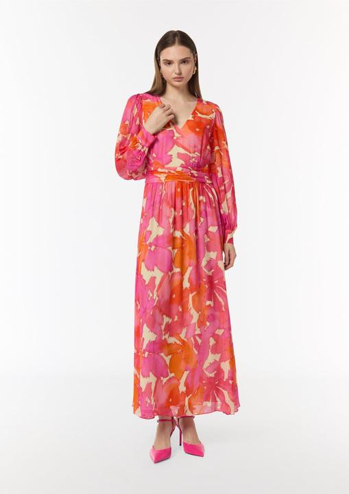 Actual product image Comma Kleid Maxikleid aus Chiffon (42)
