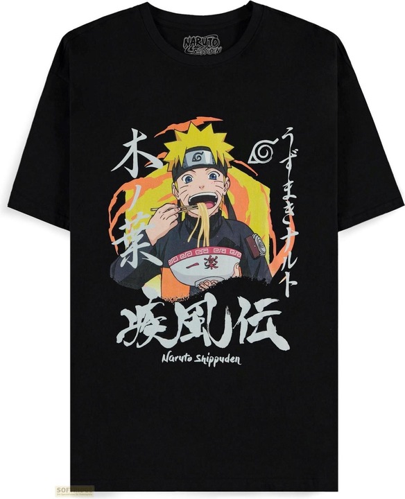Difuzed Naruto Shippuden - Stuff Your Face Men's Short Sleeved T-shirt - M (M)