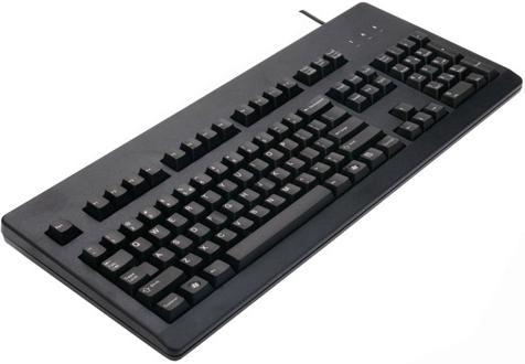 Produktbild CHERRY G80-3000, Tastatur, Schwarz, Linear (US, Kabelgebunden)